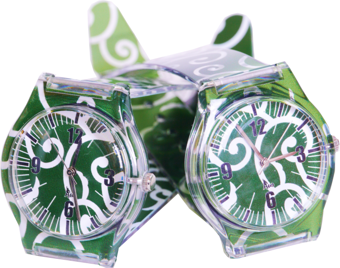 A(c)Osakawatch�I���W�i���r���vPVC CLEAR WATCH